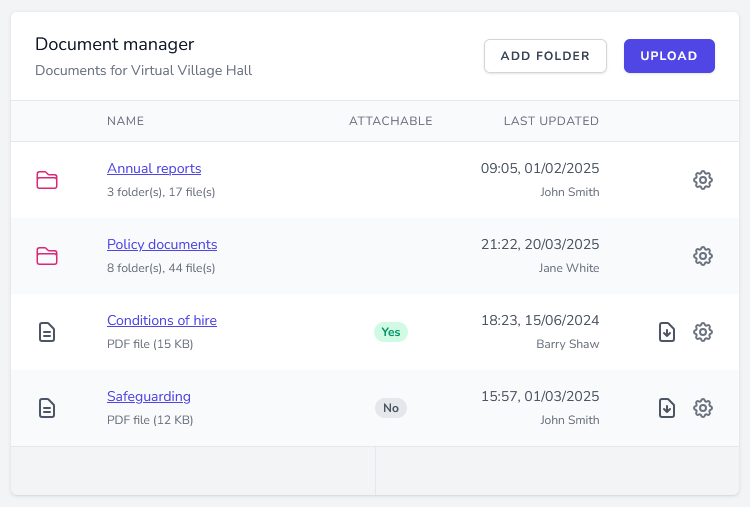 LemonBooking document manager